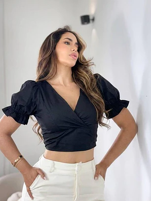 Blusa Manga Bombacha Divina 