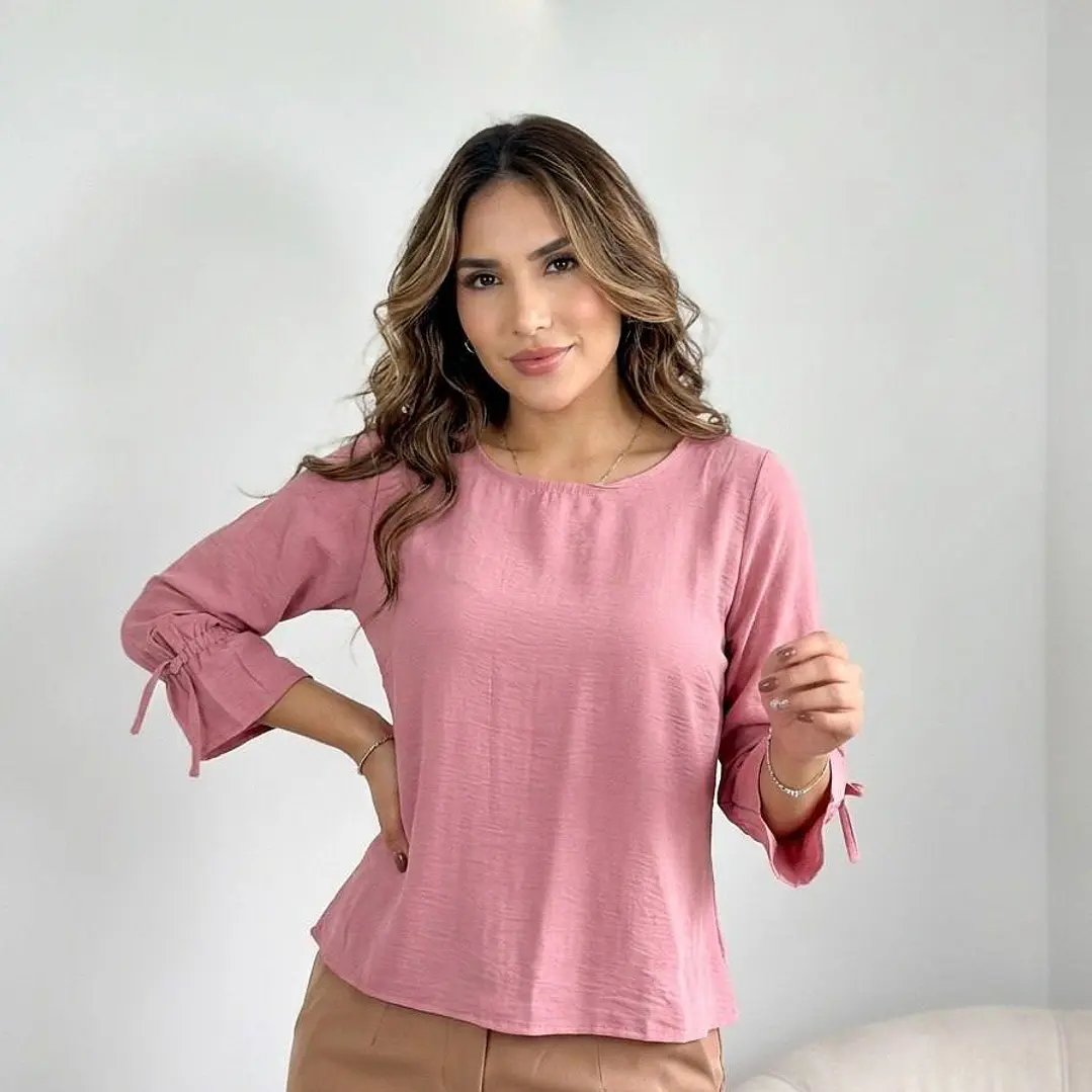 Blusa Botones Espalda  4
