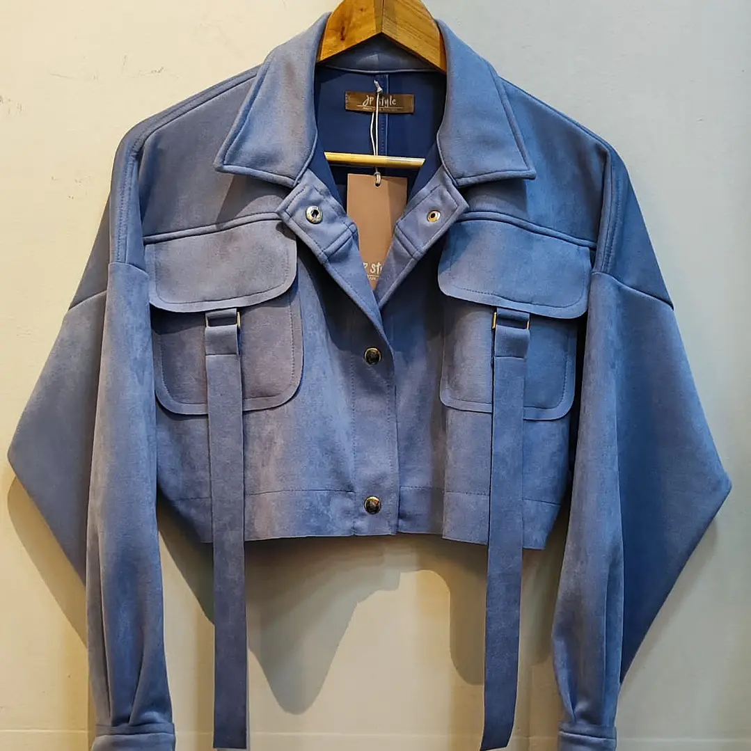 Chaqueta Gamuza Unicolor  3