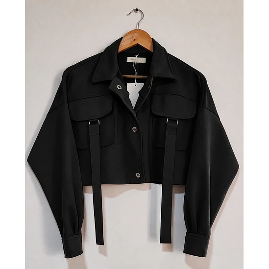 Chaqueta Gamuza Unicolor  2