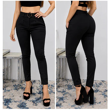 Pantalón Clásico Hebilla  2