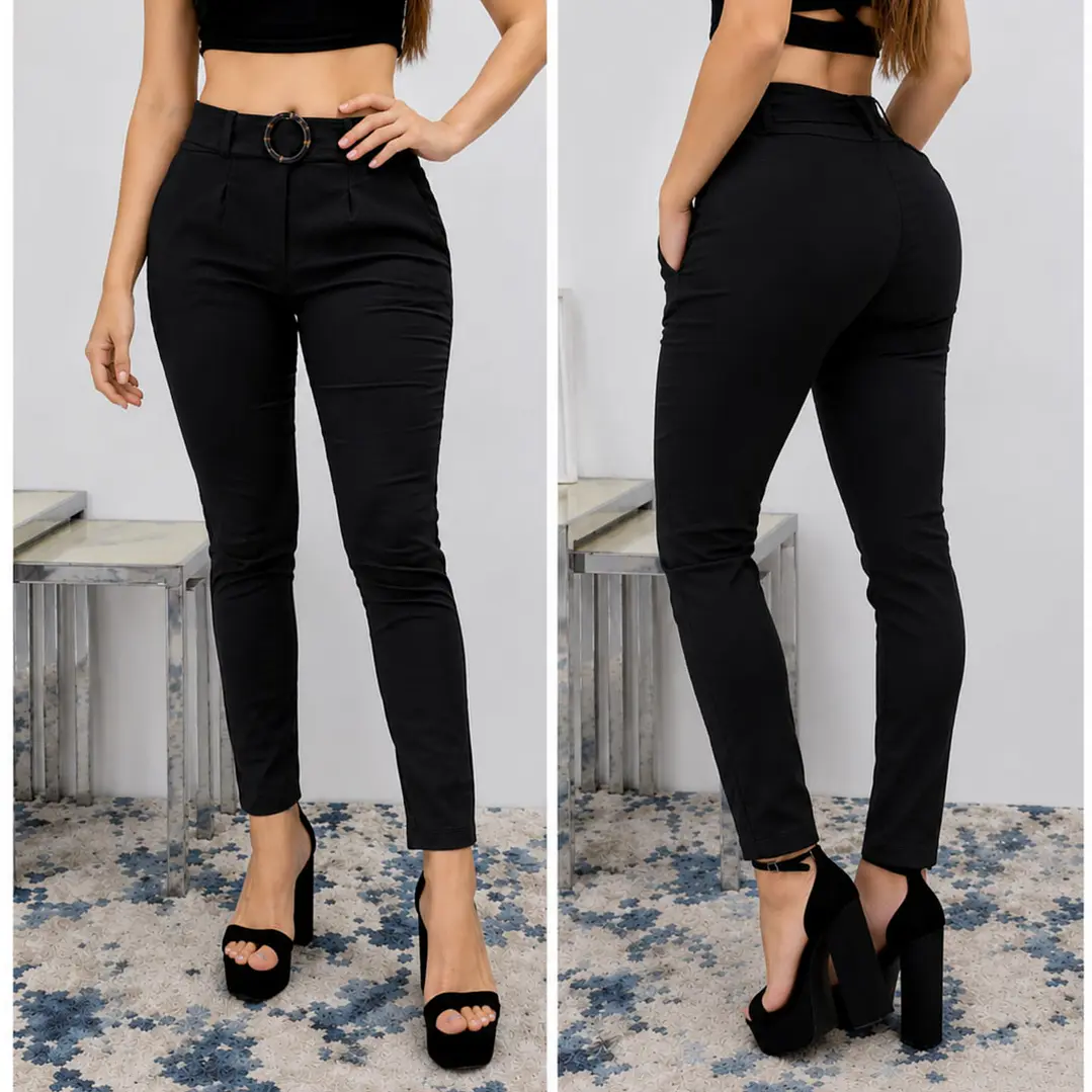 Pantalón Clásico Hebilla  2