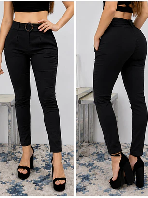 Pantalón Clásico Hebilla 