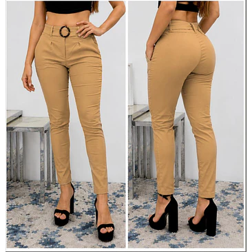 Pantalón Clásico Hebilla  4