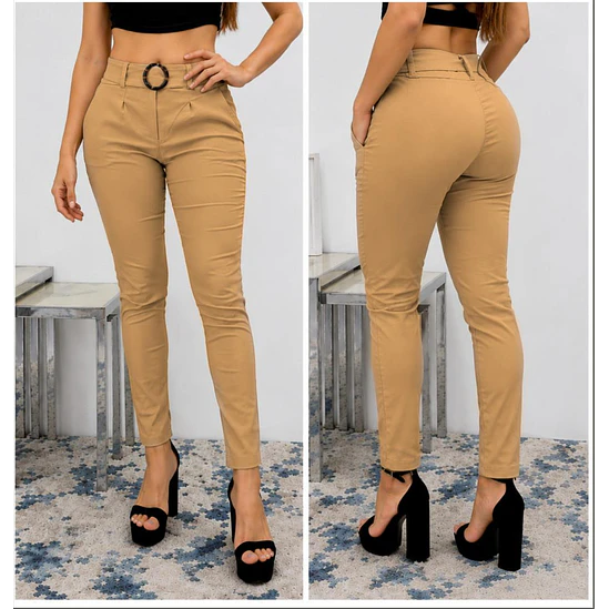Pantalón Clásico Hebilla  4