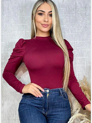 Blusa Manga Larga Bombacha Talla Única 