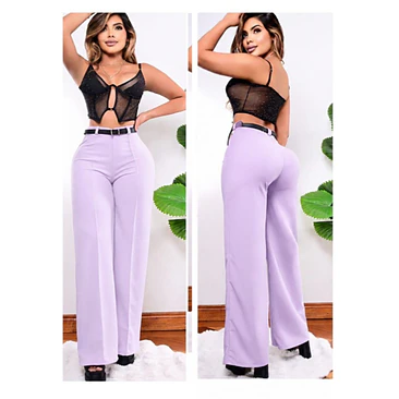 Pantalón Palazzo Correa Talla Única  4