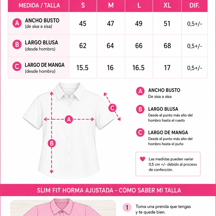 Blusa Camisera Manga Corta Rayas Popelina 6