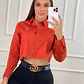BLUSA OVERSICE MANGA LARGA POPELINA - Miniatura 2