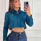 BLUSA OVERSICE MANGA LARGA POPELINA - Miniatura 7