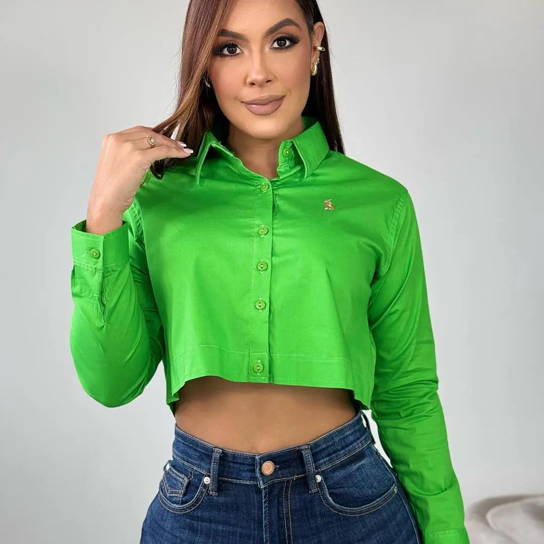 BLUSA OVERSICE MANGA LARGA POPELINA 16
