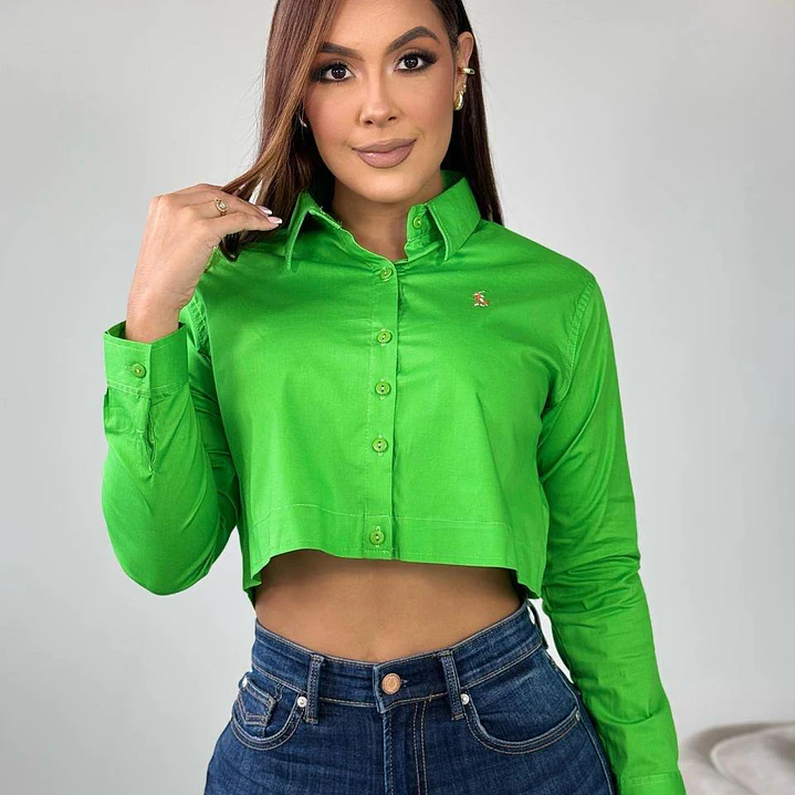 BLUSA OVERSICE MANGA LARGA POPELINA 16