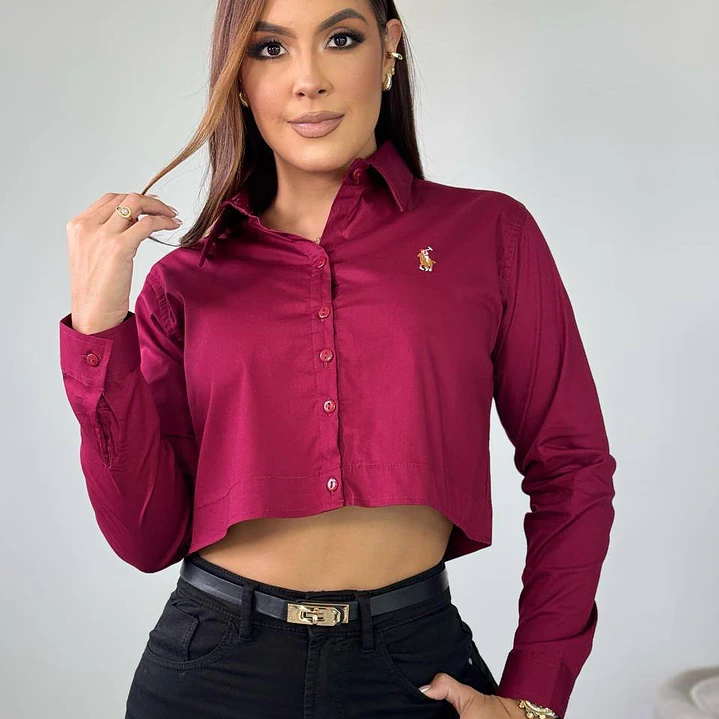 BLUSA OVERSICE MANGA LARGA POPELINA 18