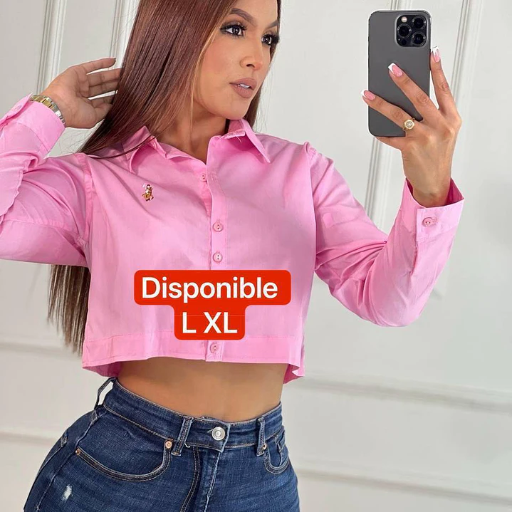 BLUSA OVERSICE MANGA LARGA POPELINA 22