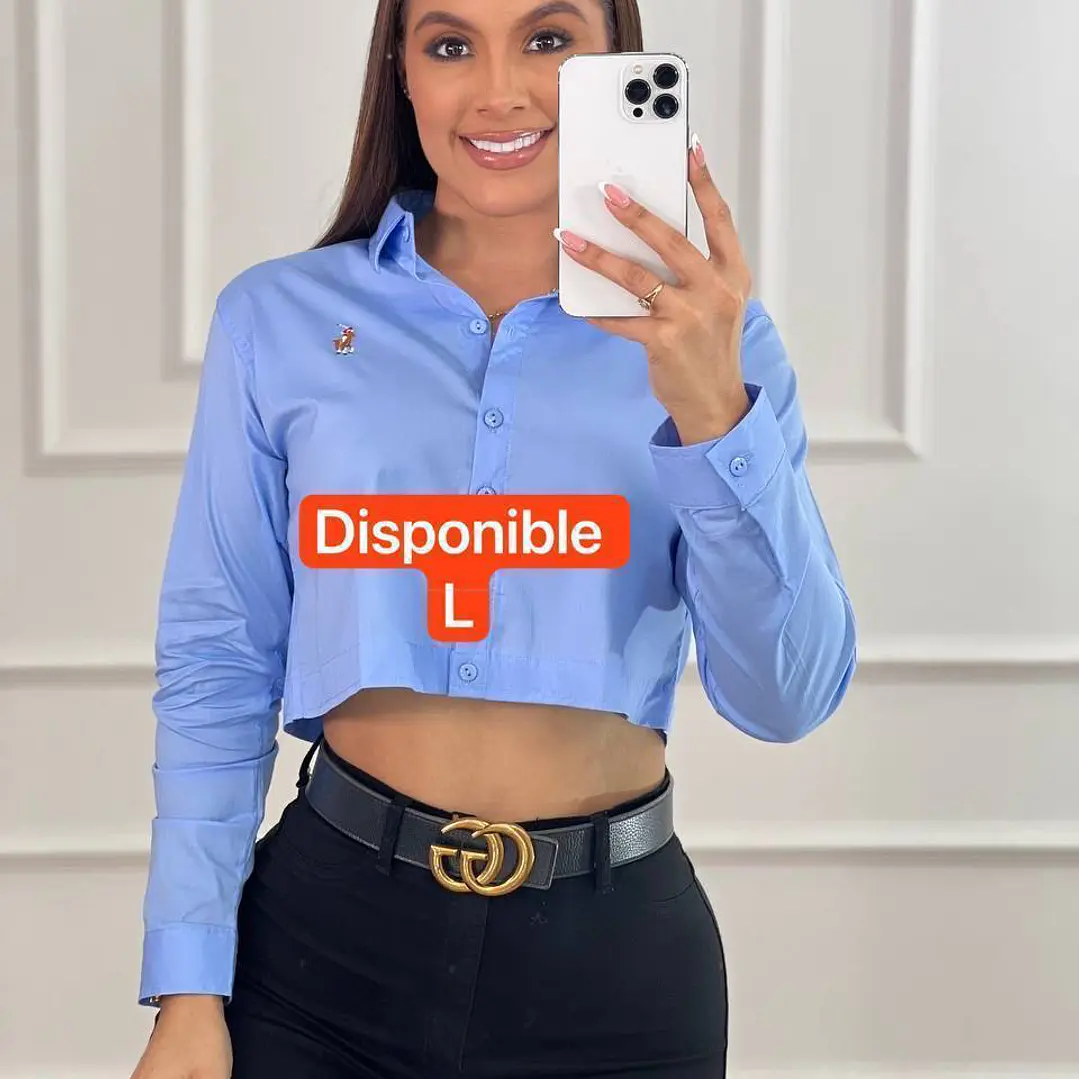BLUSA OVERSICE MANGA LARGA POPELINA 23
