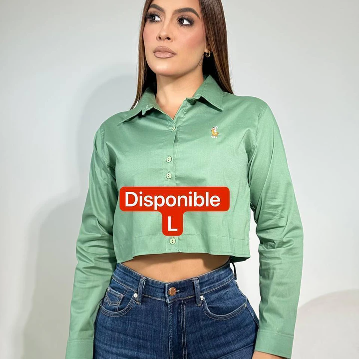 BLUSA OVERSICE MANGA LARGA POPELINA 24
