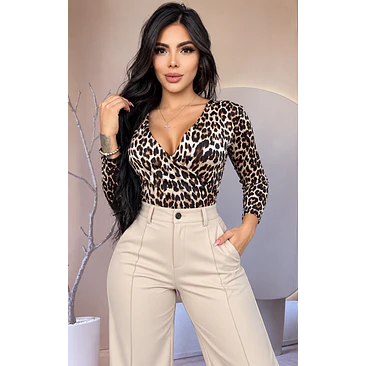 Body Cruzado Animal Print  1
