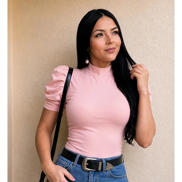 Blusa Manga Bombacha Corta Talla Única  1