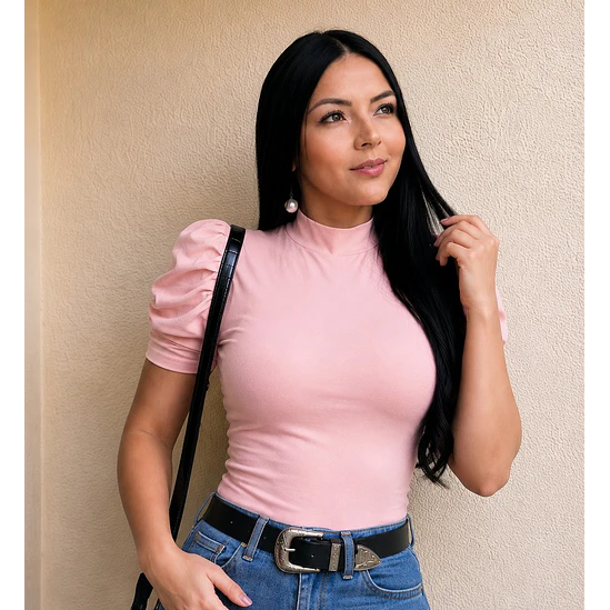 Blusa Manga Bombacha Corta Talla Única  1