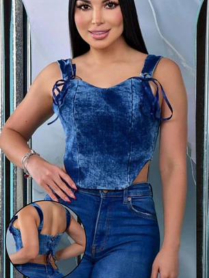 Blusón + Corsé Jean 