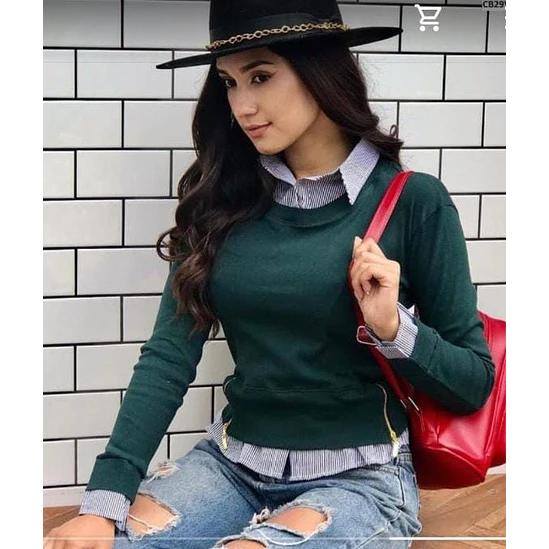 Camisero Tejido Cremallera Talla Única  5