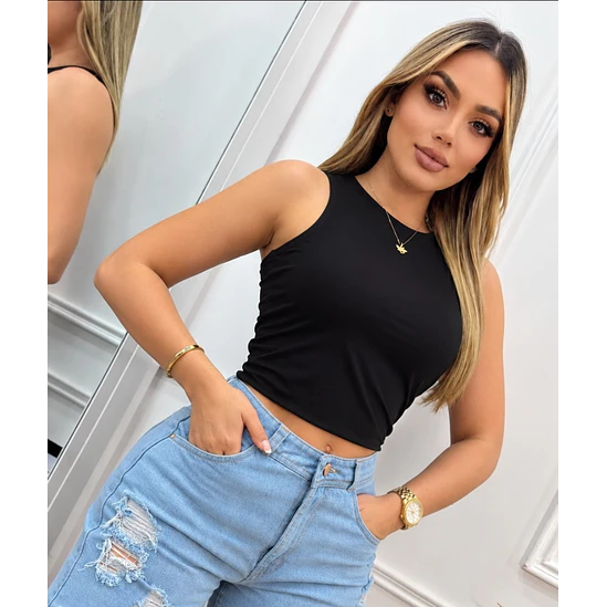 Blusa Corta Talla Única S 2