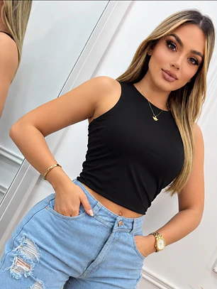Blusa Corta Talla Única S