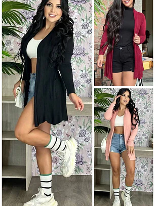 Cardigan Tejido sencillo