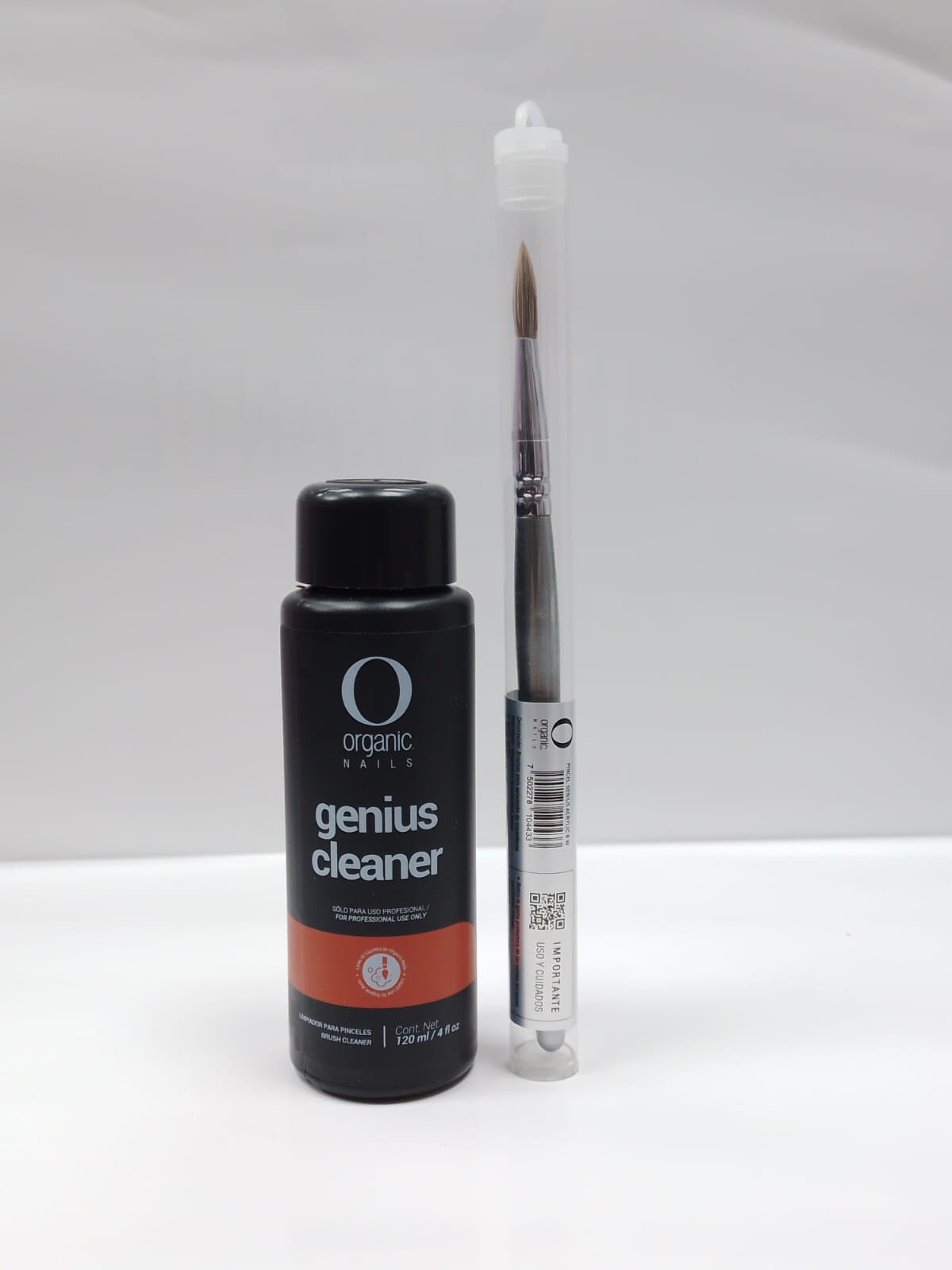 Brush Cleaner / Limpiador De Pinceles Organic nails Cleaner 120ml