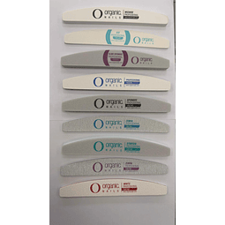 9 LIMAS PARA UÑAS ORGANIC NAILS