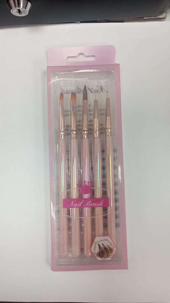 PACK 5 PINCELES AURORA TRASLUCIDO