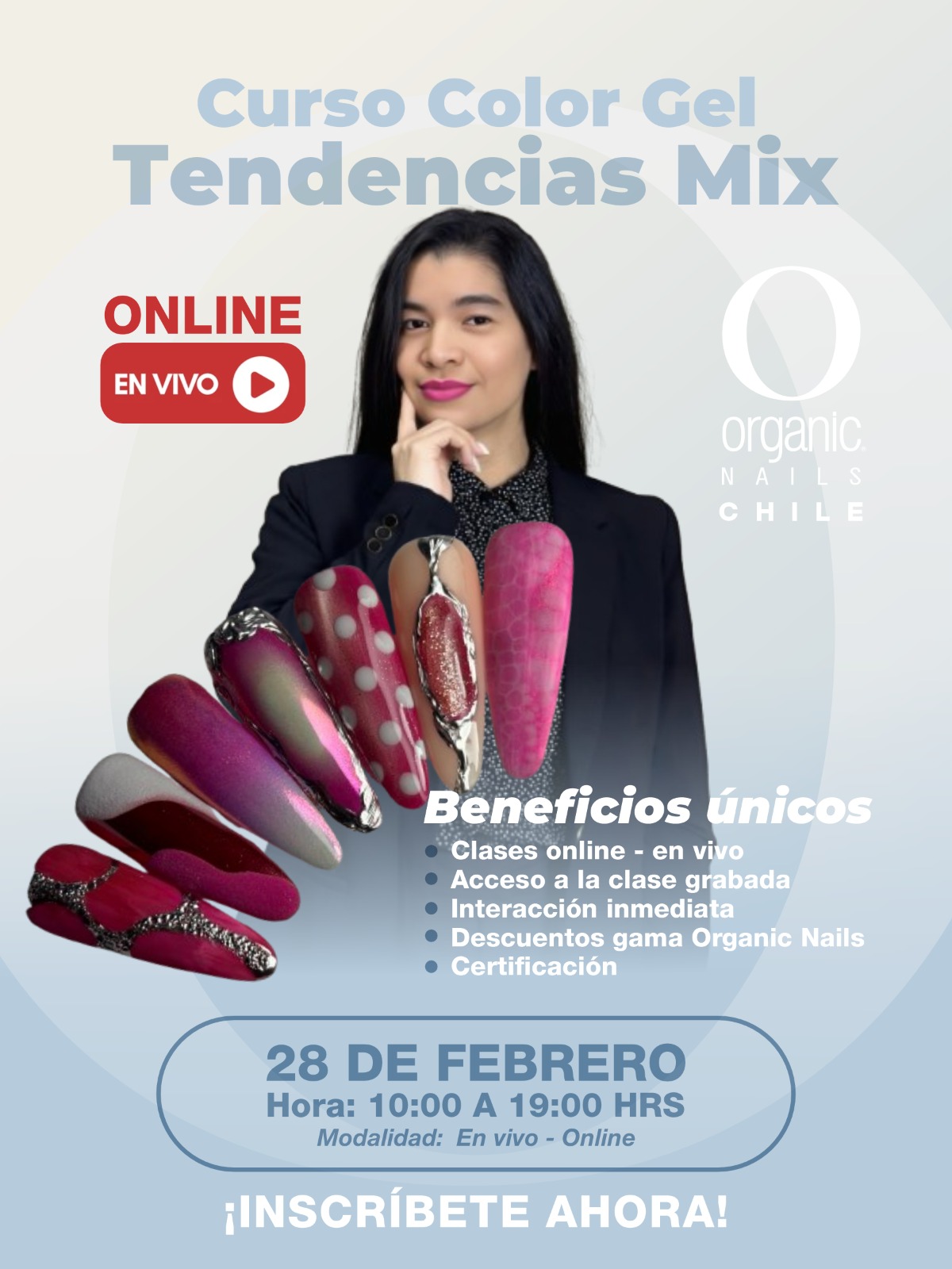 CURSO COLOR GEL TENDENCIA MIX 