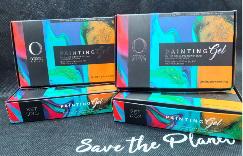 SET 1 Y 2 PAINTING GEL