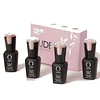 SET COLOR GEL NUDE 4 PIEZAS TRASLUCIDOS
