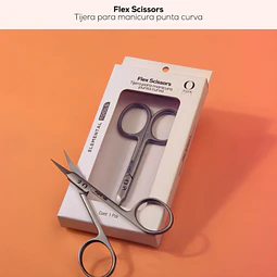 TIJERA PARA MANICURE PUNTA CURVA #2 ORGANIC NAILS
