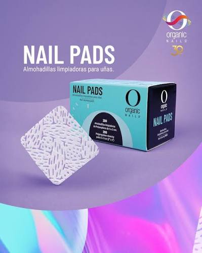 NAIL PADS ALMAHADILLAS LIMPIADORA PARA UÑAS