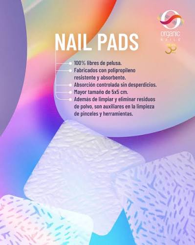 NAIL PADS ALMAHADILLAS LIMPIADORA PARA UÑAS