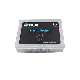 TIP PRESS ON STILETTO MEDIUM CAJA C/240 SURTIDO