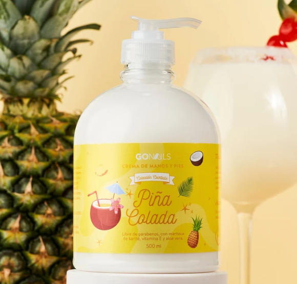 CREMA DE MANOS Y PIES PIÑA COLADA