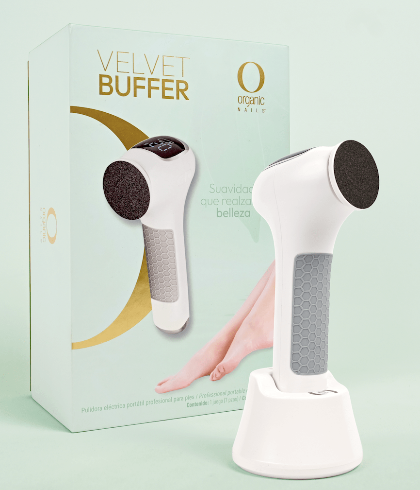 PULIDORA ELECTRICA PORTATIL PROFESIONAL PARA PIES VELVET BUFFER