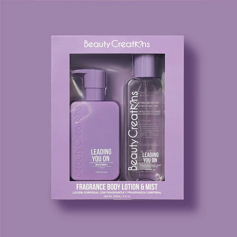 Set Body Mist Y loción Beauty Creations 