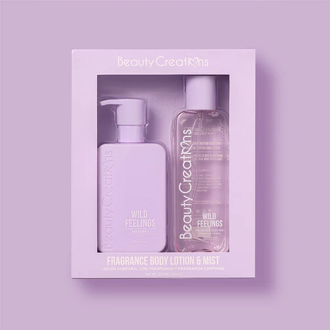 Set Body Mist Y loción Beauty Creations 