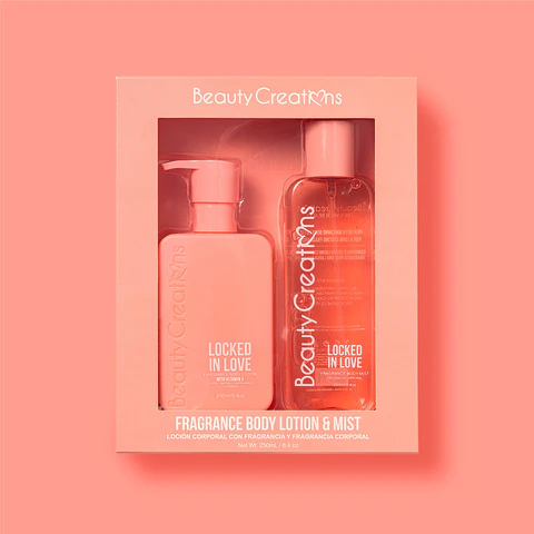 Set Body Mist Y loción Beauty Creations 