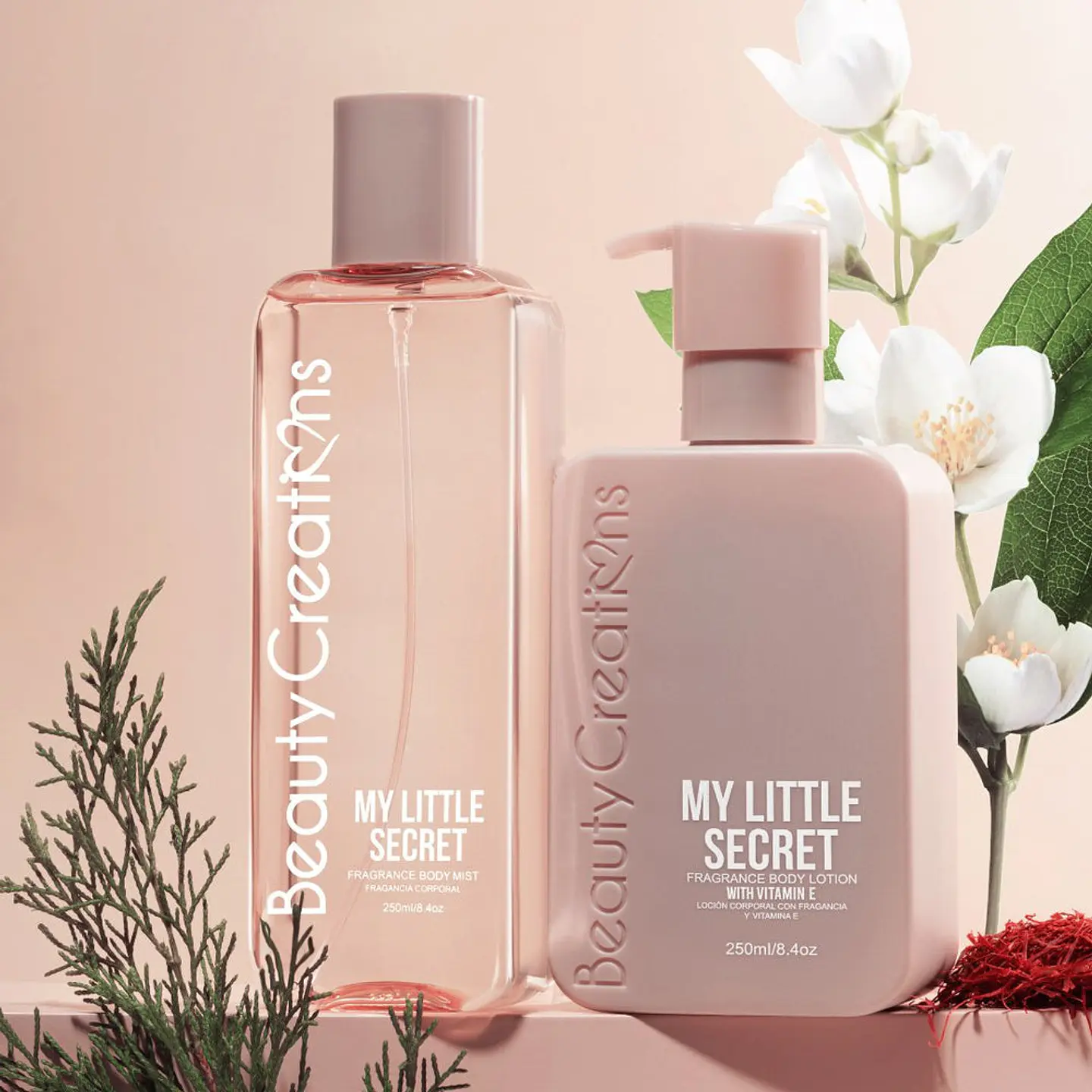 Set Body Mist Y loción Beauty Creations  2