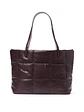 Bolso café Acolchado grande - Miniatura 3