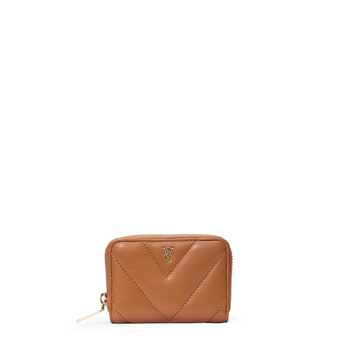 BILLETERA MINI COLOR CAFÉ 1