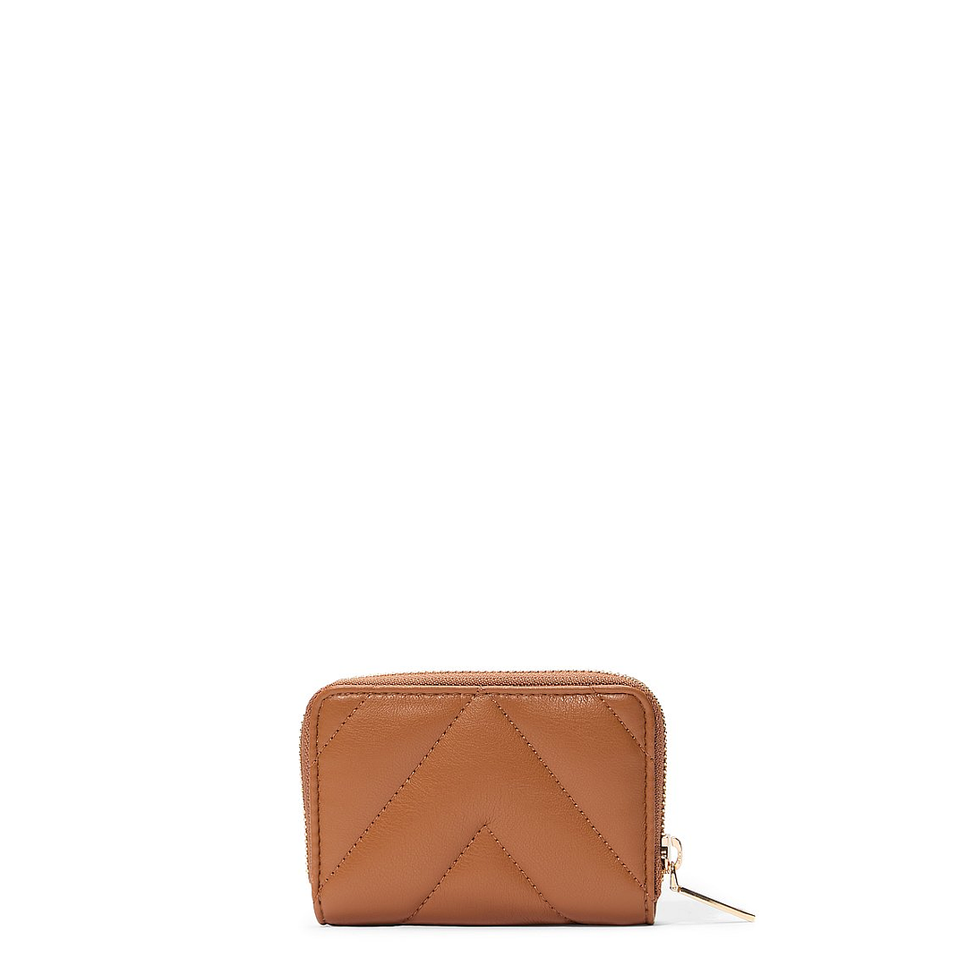 BILLETERA MINI COLOR CAFÉ 2