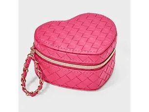 Joyero Corazon rosado