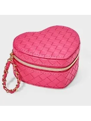 Joyero Corazon rosado
