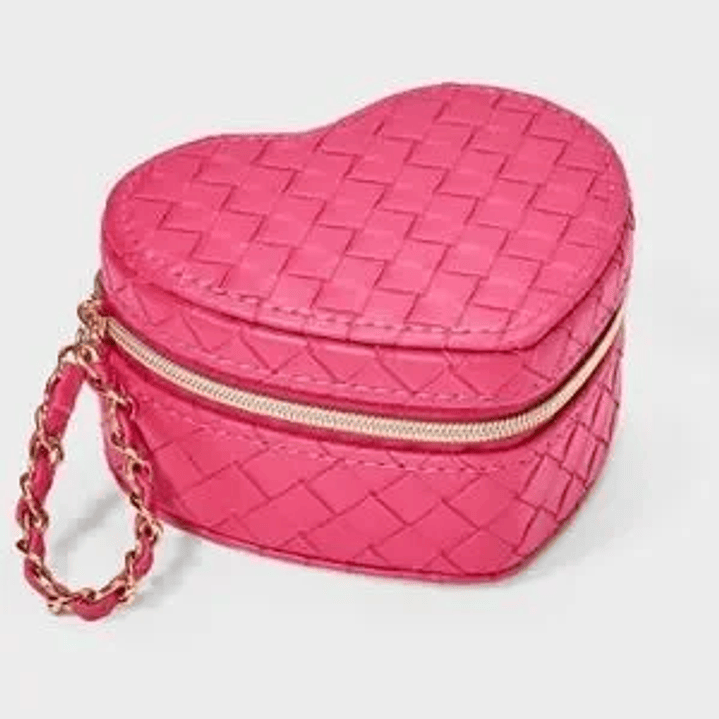 Joyero Corazon rosado 1